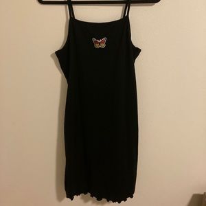 Butterfly black dress